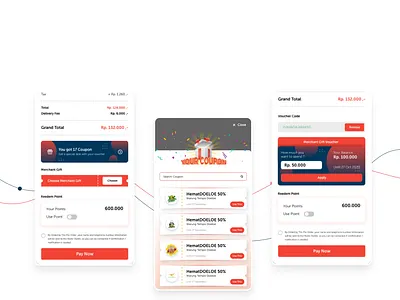 Coupon / Voucher Card - Meeberian App coupon coupon code coupon codes coupons design ui ui ux ui design ui ux design ux ux design voucher voucher design vouchers