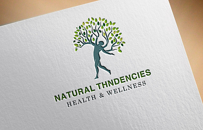 Natural Thndencies branding design flat graphic design illustration illustrator logo minimal typography vector