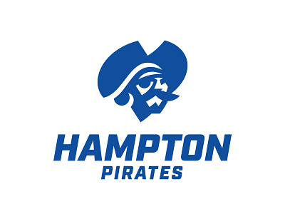 Hampton Pirates basketball esport hampton hockey logo logotype mascot pirates sport