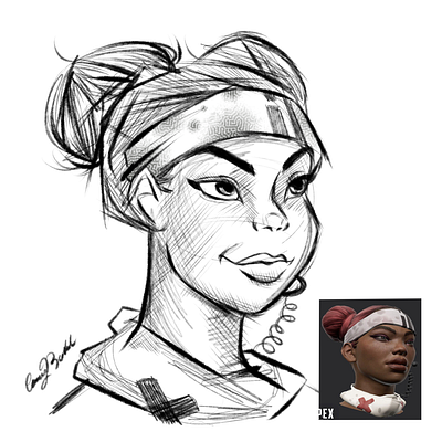 Lifeline apex apexlegends apexlegendsvideogame illustration video game videogames xbox