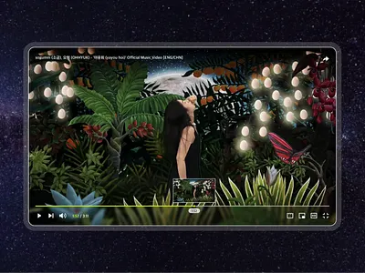 Video Player app dailyuichallenge design flat mobile music video player ui ux vector video video player web webdesign youtube
