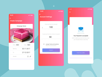 Apps Screen Design apps design apps screen transection ui design uidesign