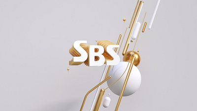 2020 SBS Entertainment Awards 3d 3dart awards branding channel geometric graphicdesign helixd identity logo motiongraphics object planets sbs universe