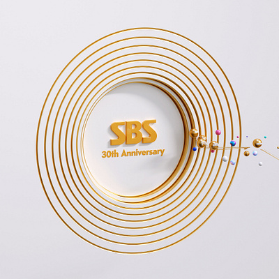 2020 SBS Entertainment Awards 3dart awards branding cilcle geometric graphicdesign helixd motiongraphics object planets universe