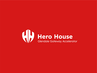 Hero House Glendale Gateway Accelerator Logo Design after effect animation branding design hero house logo herohouse logo illustration logo startup startup accelerator logo startup logo super heroes superheroes tech tech logo