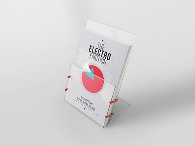 Electron Shape Flyer Template 2020 design illustration latest psd psd mockup