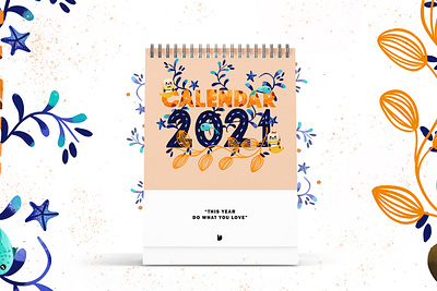 2021 Calendar artist designer dribble identity illustration illustration art illustrator logo ui