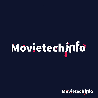 Movietech info logo design 2021 logo 2d animation best logo brand identity logodesign logotype