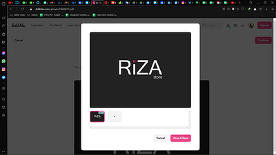 Riza Store adobe after effects aftereffects animation illustrator logo logo animation motion graphics