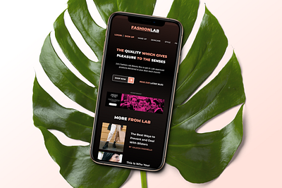 Fashion Lab | Fashion & Beauty UI app app design application beauty beauty app beauty product brand design fashion app logo mobile mobile app mobile app design mobile design mobile ui skincare styles ui ux