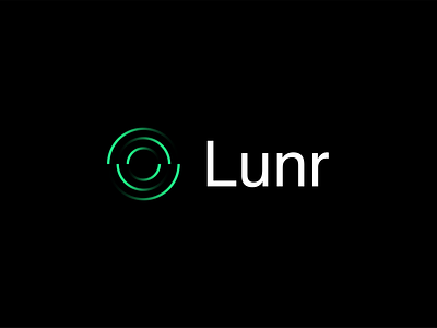 Lunr Token Concept for LunarCrush blockchain brand branding coin crypto cryptocurrency design future futuristic galaxy icon identity logo mark nft orbit planet space symbol token