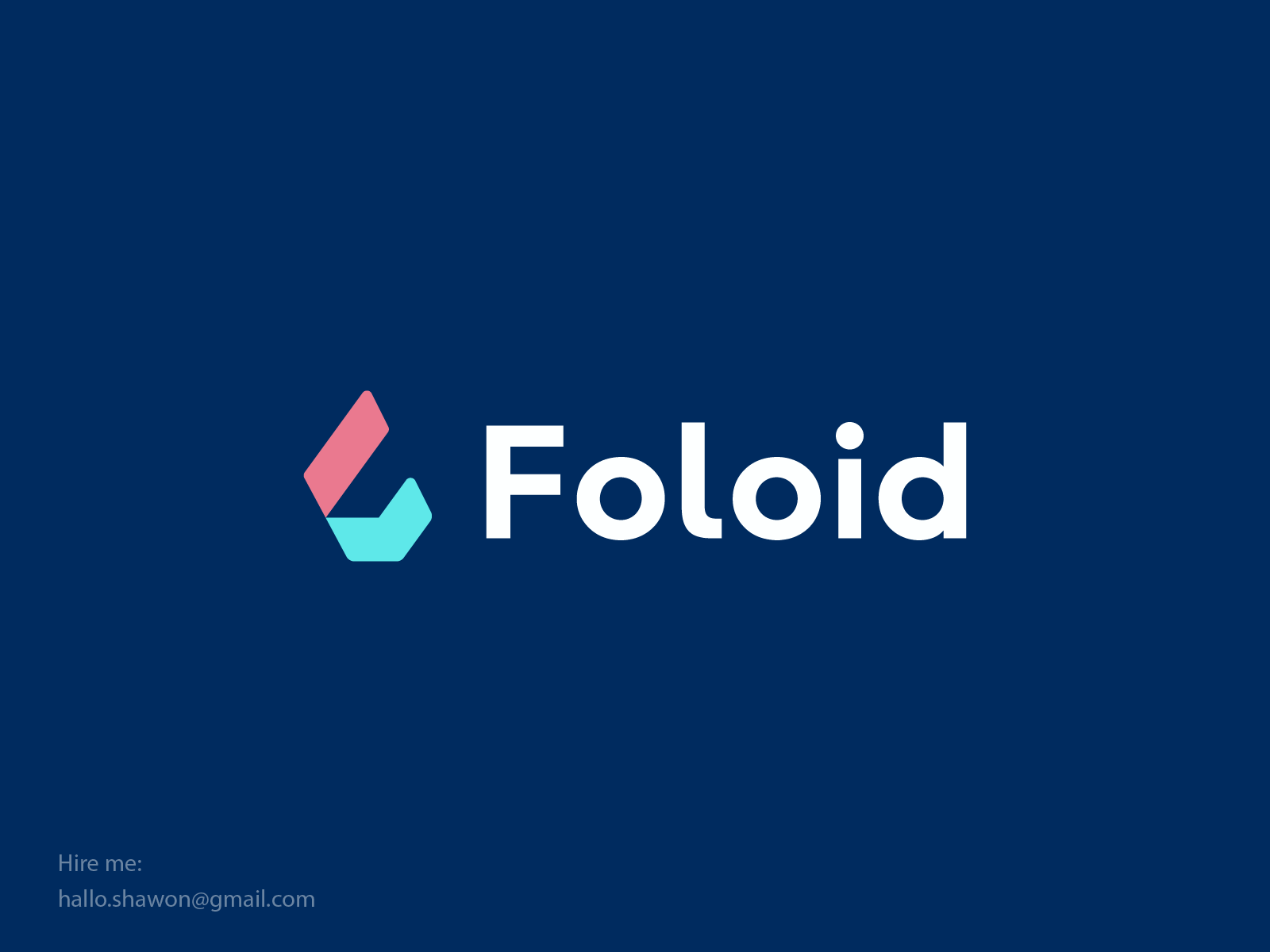 Foloid Logo Design by Abdullah Shawon on Dribbble