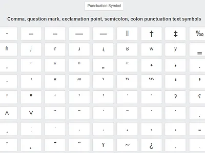 Punctuation symbol cool symbol cool symbols copy and paste symbols symbols textsymbols