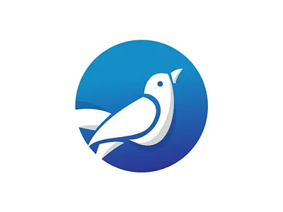 Bird Logo abstract bird bird logo branding circle colorful company creative logo design logodesign logotype minimal modern professional round