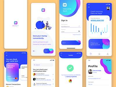 Finance Money App mobile app mobile app design mobile ui uiux design