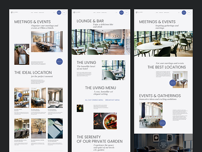 Hotel Redesign Concept concept desktop grid layout hotel minimal typo typography webdesign