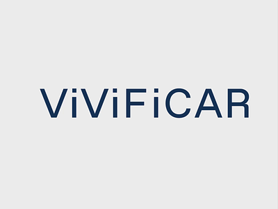 ViViFiCAR Graphic Identity animation art branding color design graphic identity logo photography typography