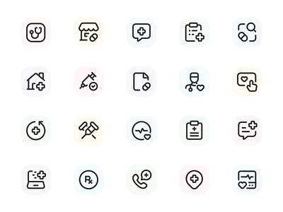 Myicons✨ — Health, Medicine vector line icons pack essential icons icon design icon pack icons icons design icons pack interface icons line icons sketch sketchicons ui ui design ui designer ui icons ui kit ui pack ui set web design web designer web ui