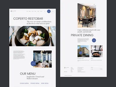 Hotel Redesign Concept animation cafe concept grid layout minimal restaurant typography web design webdesign
