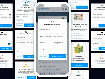 Mobile Modal accept add add new app cards ui confirmed contact error message finance mobile mobile app mobile app design mobile design modal popup ui ux ux ui