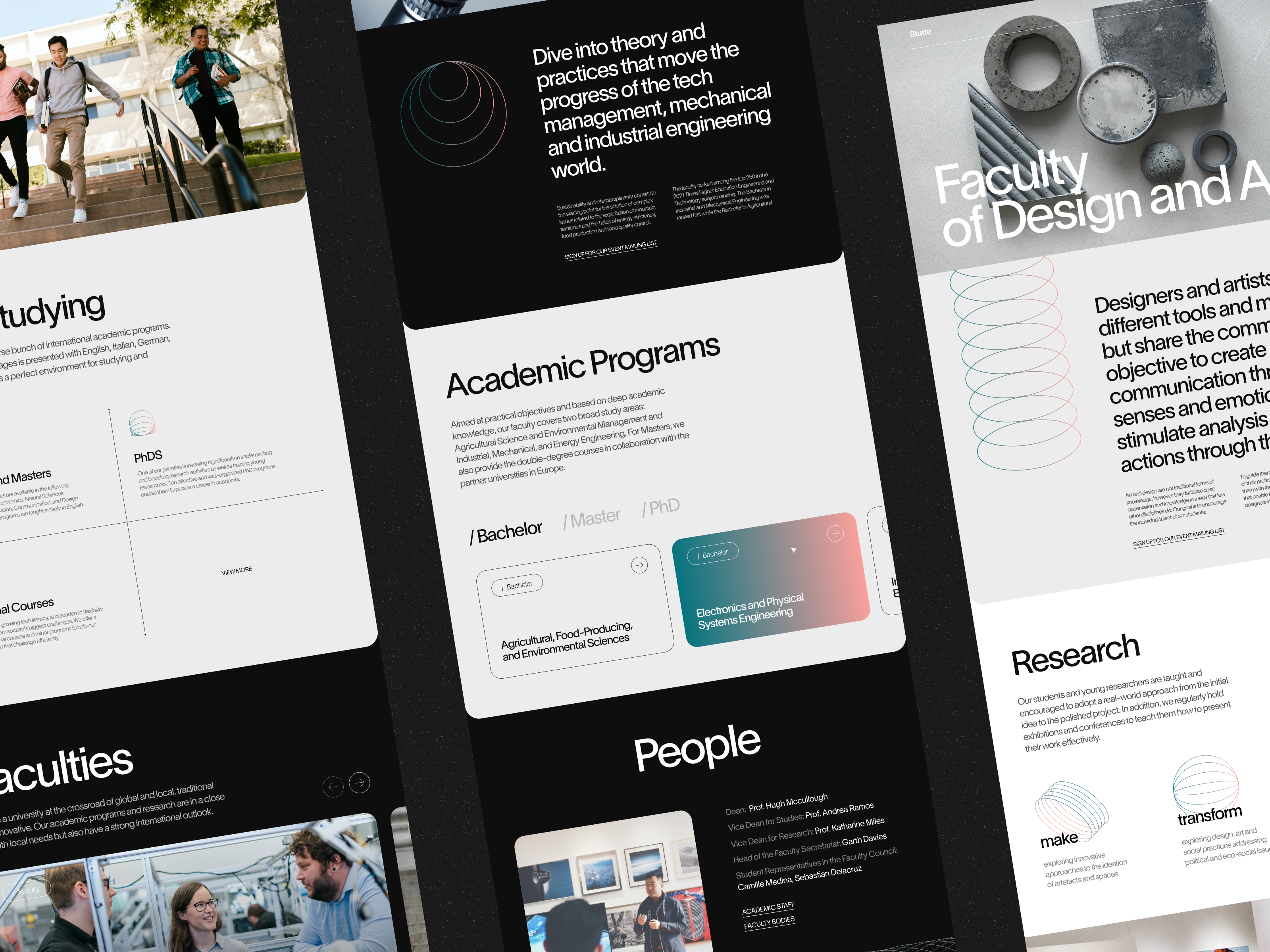 Case Study: University Website By Tubik UX For Tubik On Dribbble