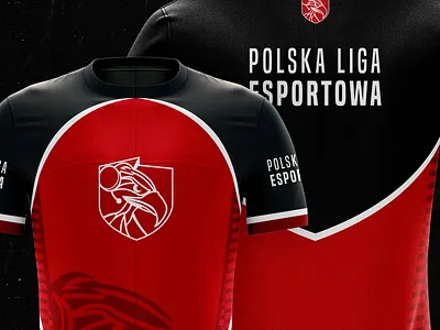 Polish Esports League Jersey 2020 apparel design apparel graphics branding design e sports esports esports jersey gaming graphic design jersey jersey design league minimal polish team jersey