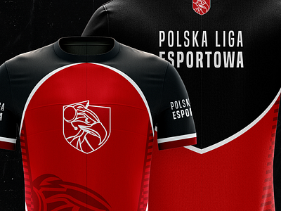 Polish Esports League Jersey 2020 apparel design apparel graphics branding design e sports esports esports jersey gaming graphic design jersey jersey design league minimal polish team jersey