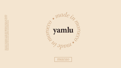 Amlou Oil brand - Made in Morocco agency brand communication design logo self typography