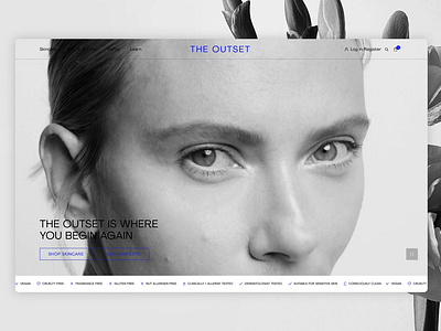 The Outset website redesign animation design ui ux web website