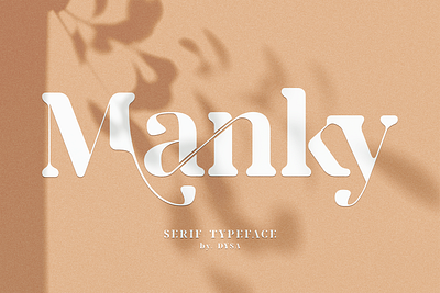 Manky - Serif Typeface book branding clean contemporary corporate display elegant fashion font friendly headline legible magazine modern poster serif technical text thin vintage