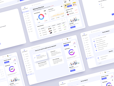 Survey tool ui design ux design