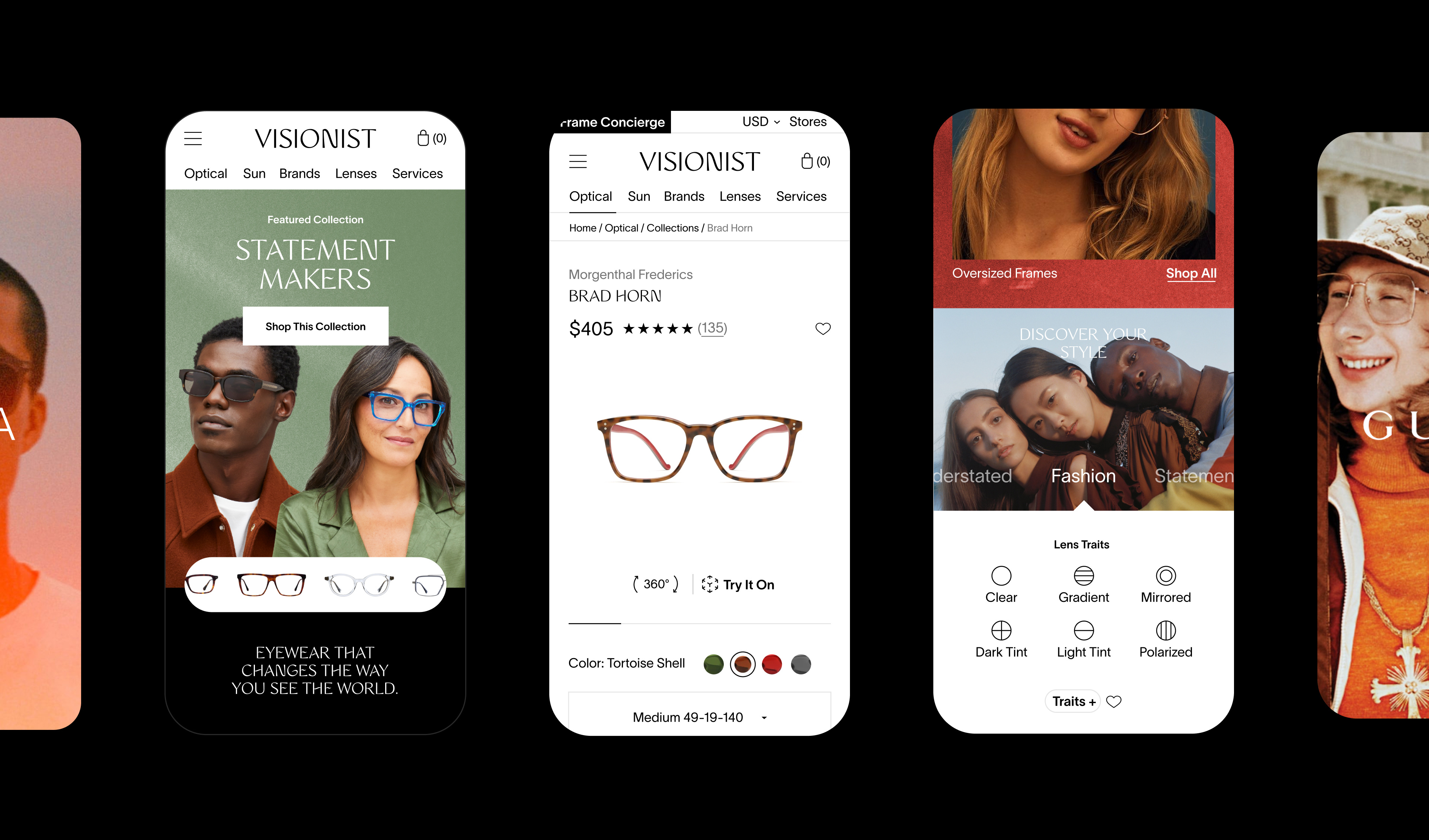 Visionist Mobile Design animation design ui ux web website