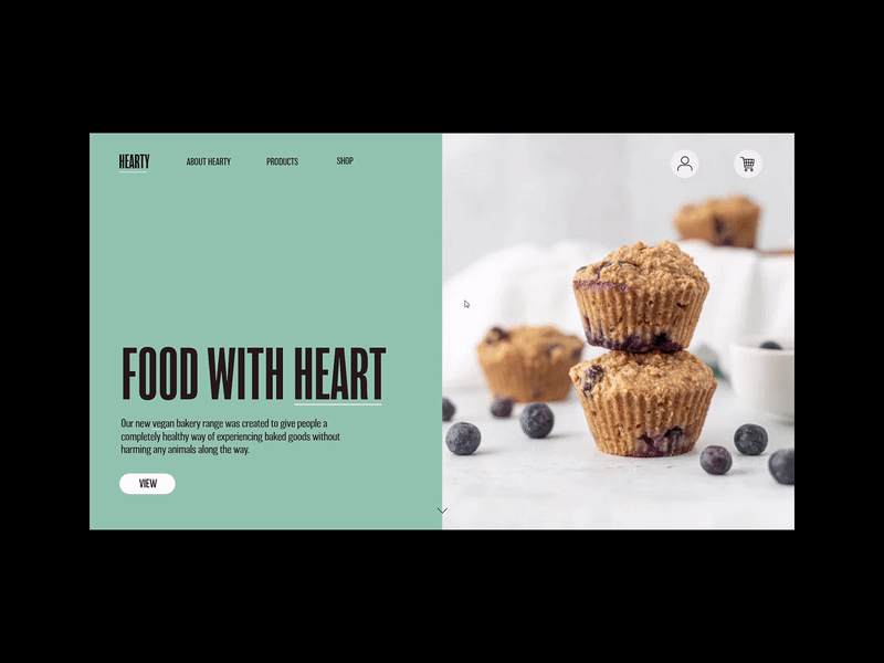 Daily UI #003 - Landing Page adobe photoshop adobexd baking branding daily ui dailyui dailyui003 dailyuichallenge design illustrator landing page design landingpage layout typography uidesign ux uxdesign webdesign website xd