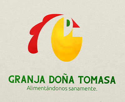 GDT 2020 bogotá brand brand identity branding chicken design egg food letter d letter g letter t logo organic food typography