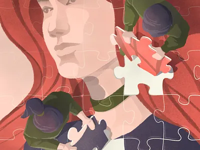 Personality editorial illustration illustraion illustration art illustrator