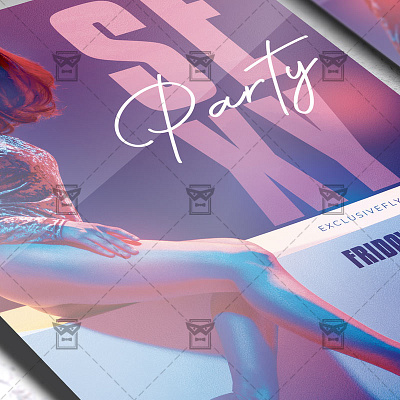 Sexy Party - Flyer PSD Template club flyer design club party club party psd dj battle party psd psd flyer sexy club sexy dj sexy flyer sexy party sexy party flyer