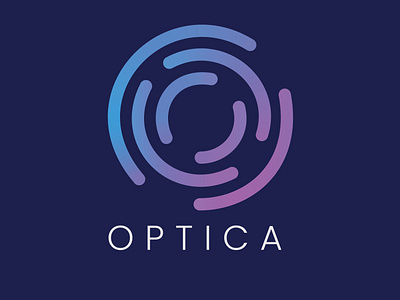 Optica Logo Design adobe illustrator branding concept dribbblers dribble dribblebib illustrator logo logo concept logo design logo design branding logo design concept logos