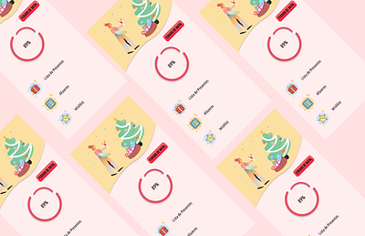 Holiday APP app design flat illustration minimal ui ux vector