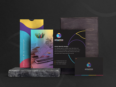 astaamiye - Mockup brand identity branding branding design creative design flatdesign graphic design icon logo mockup vector