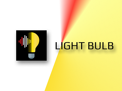 Light Bulb Theme Extension app design icon logo typography web