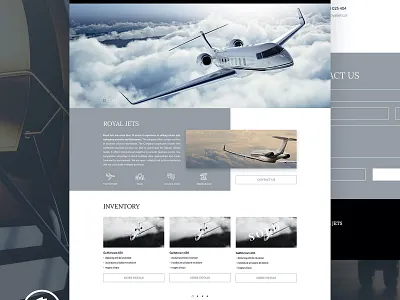 Royal Jest design minimal ui ux web website