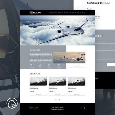 Royal Jest design minimal ui ux web website