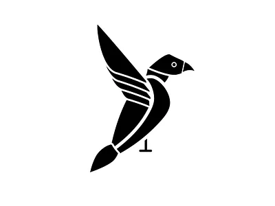 A bird branding clean design flat illustration illustrator logo logo 2d minimal vector