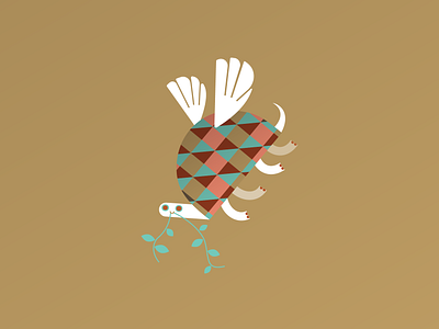 Turtle Dove 12daysofchristmas christmas festive holiday illustration vector