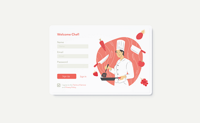 Daily UI #1 Sign-up ui ux