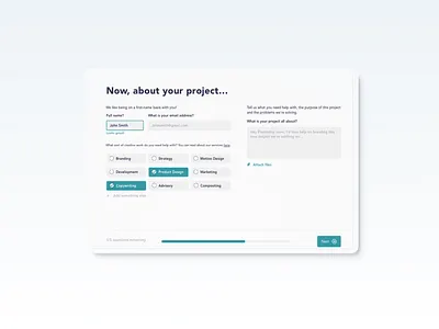 Daily UI #42 Form design ui ux