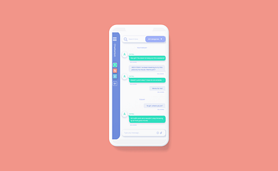 Daily UI #13 Direct Messaging design ui ux