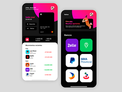 App reserve concept app design payment payment app ui