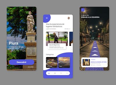 DISCOVER PIURA adobe xd app adobe xd design mobile app mobile app design mobile ui piura piura ui ux uxdesign
