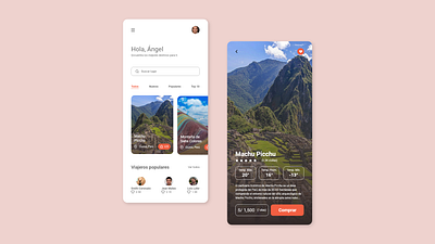 TRAVEL PERU adobe xd app adobe xd design mobile app mobile app design mobile ui peruapp piura ui ux